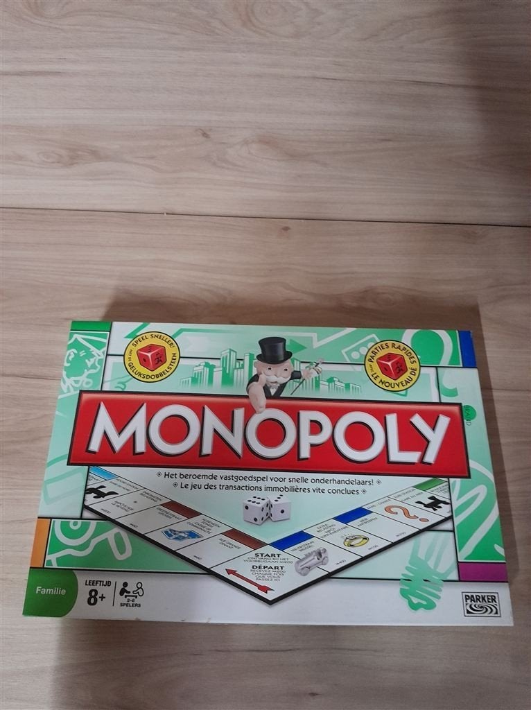 monopoly parker met speciale dobbelsteen [s1115], Verzenden, Zo goed als nieuw