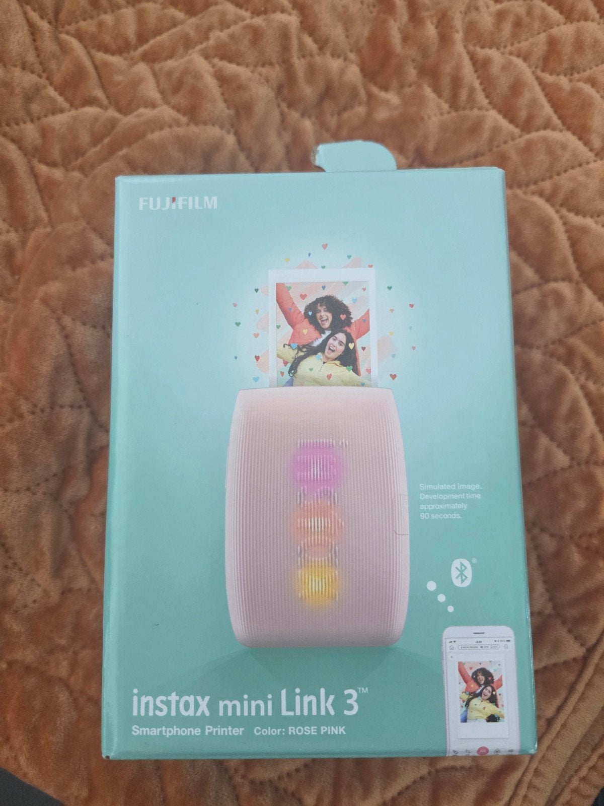 Instax Mini Link 3 Smartphone Printer - Rose Pink (Nieuw), Computers en Software, Pocketprinters, Ophalen of Verzenden, Nieuw