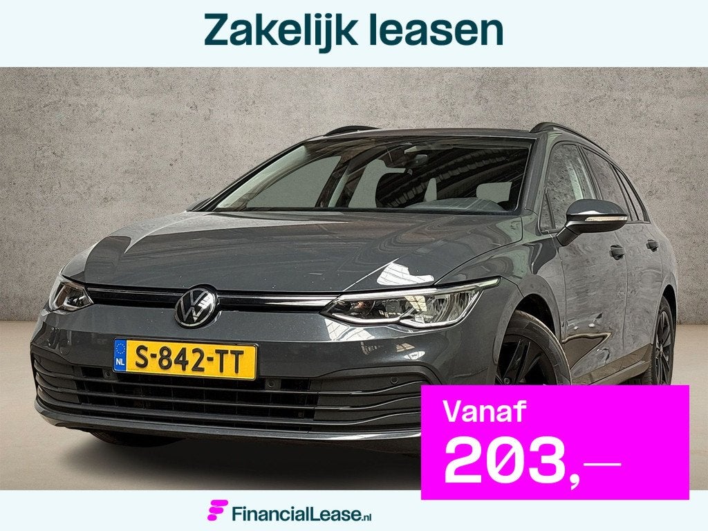 Volkswagen Golf Variant 1.0 TSI Sport (APPLE CARPLAY, GROOT, 12 maanden, Stof, Gebruikt, Origineel Nederlands