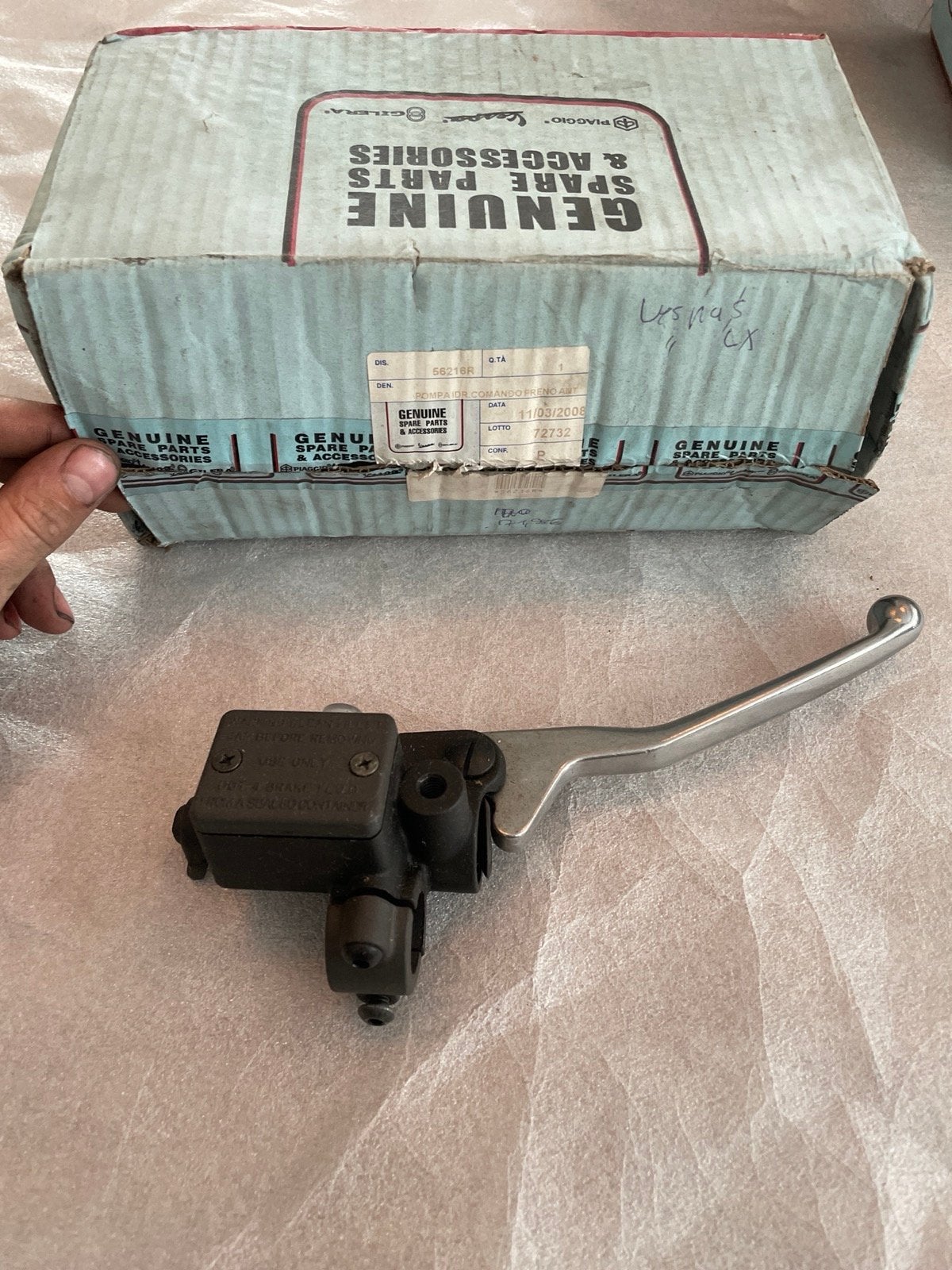Nieuwe originele rempomp cilinder Vespa LX/S (50/125/150cc), Ophalen of Verzenden, Vesp, Vespa, Vespa