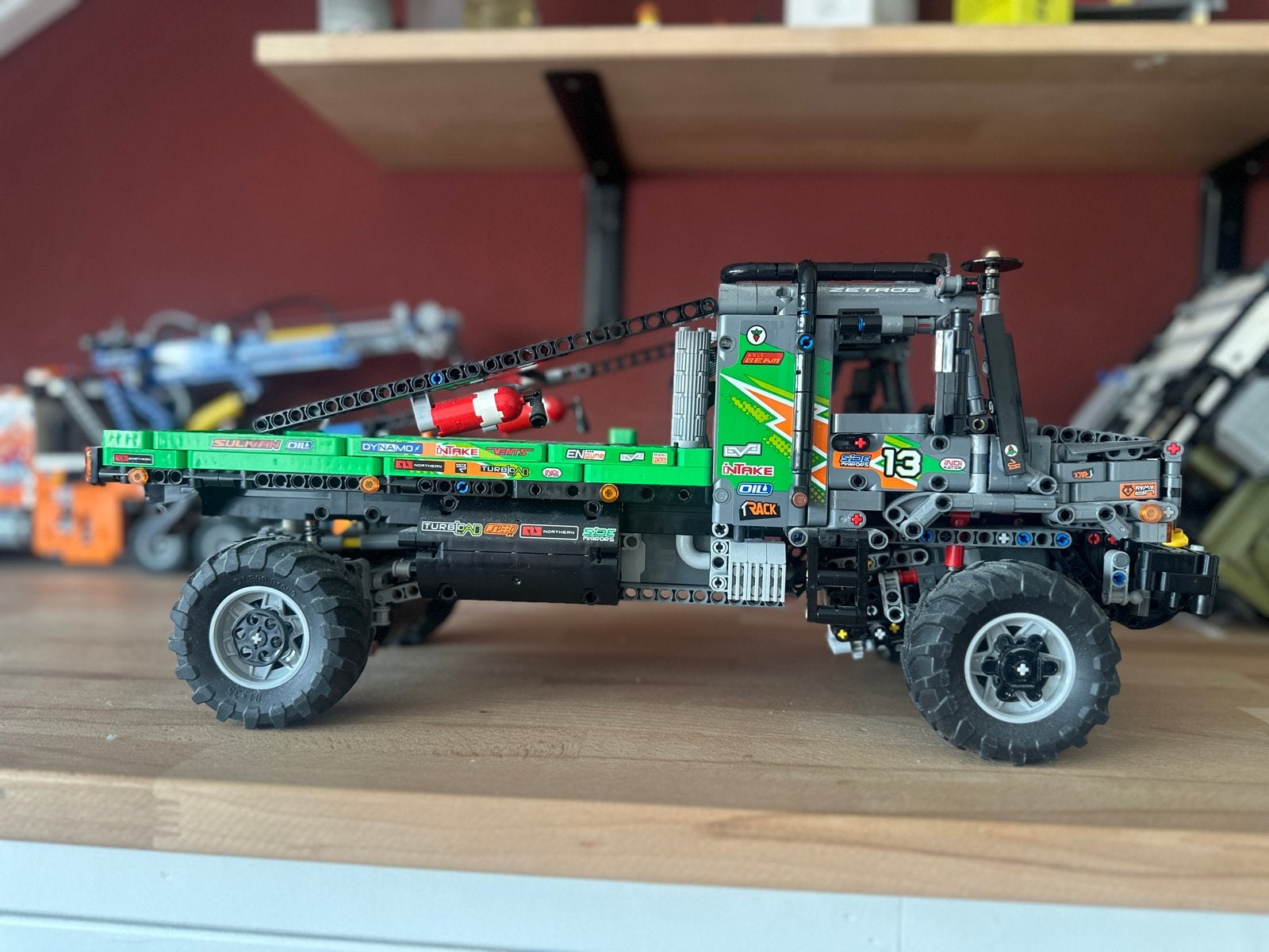Lego Technic Mercedes-Benz Zetros 4x4 Trial Truck (42129), Ophalen of Verzenden, Gebruikt