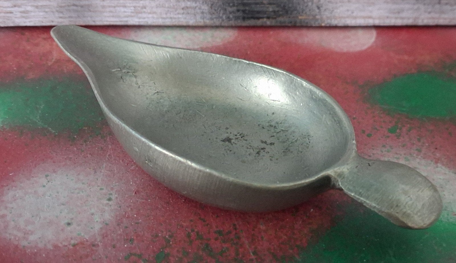 Medicijnschuitje. Tin. Ca 1900. 13 cm., Ophalen