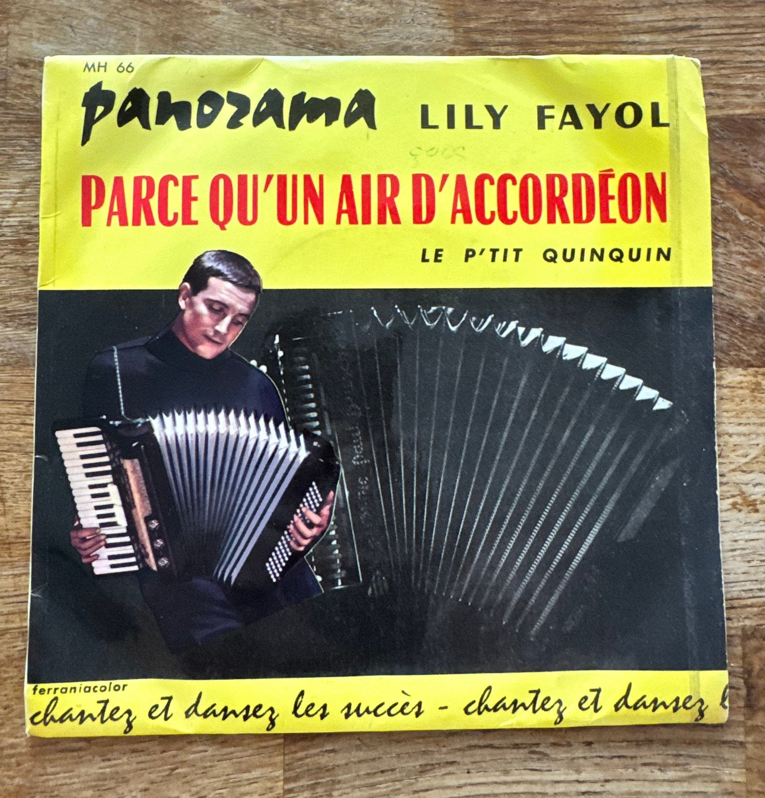 Vinyl Single - Panozama Lily Fayol, Ophalen of Verzenden, Zo goed als nieuw, Pop