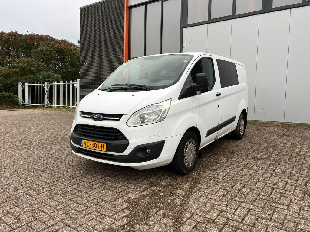 Ford Transit Custom 270 2.2 TDCI L1H1 Trend DC Airco, Cruise, Voorwielaandrijving, 101 pk, Gebruikt, 4 cilinders
