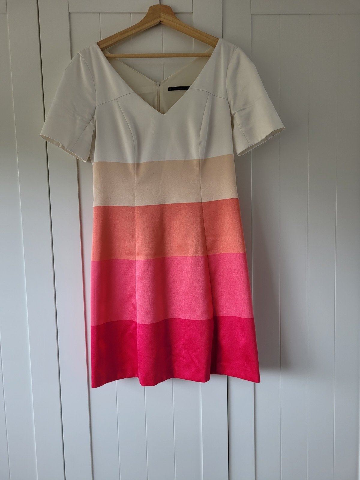Jurk Steps maat 40 roze/beige met sjaal, Maat 38/40 (M), Ophalen of Verzenden, Knielengte, Steps