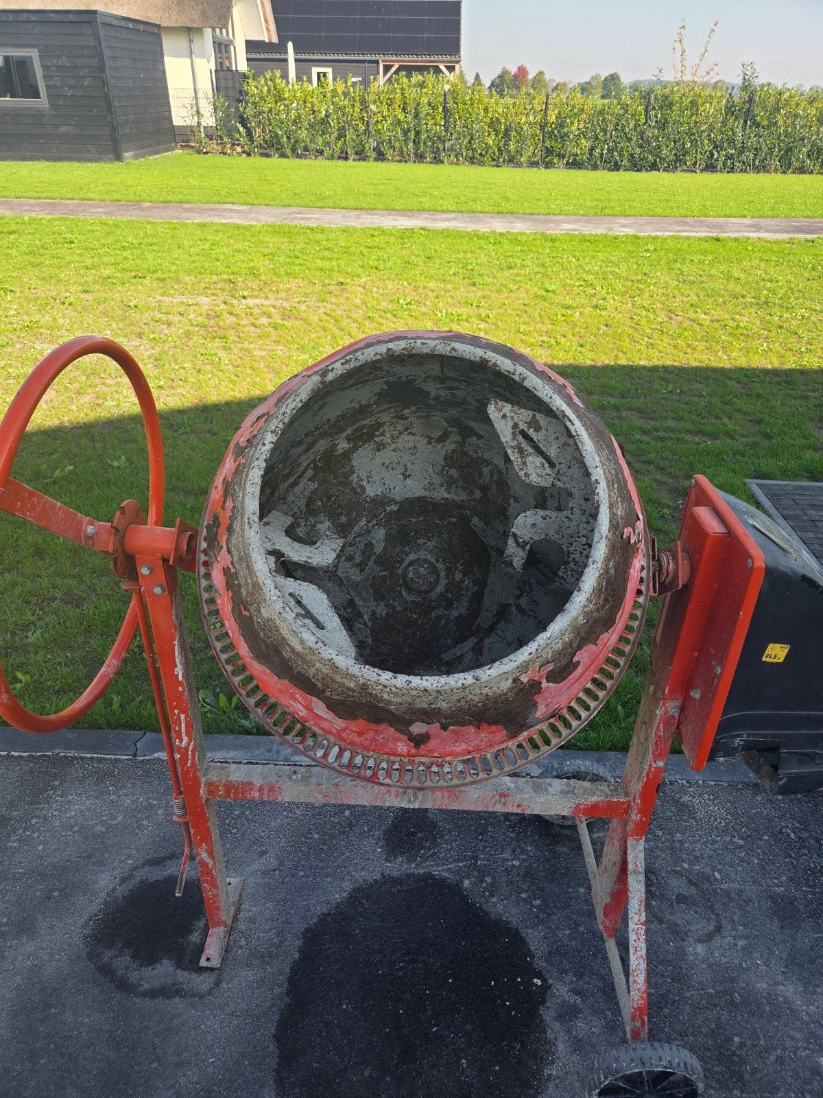 betonmolen 135 liter cementmolen, Doe-het-zelf en Verbouw, Ophalen