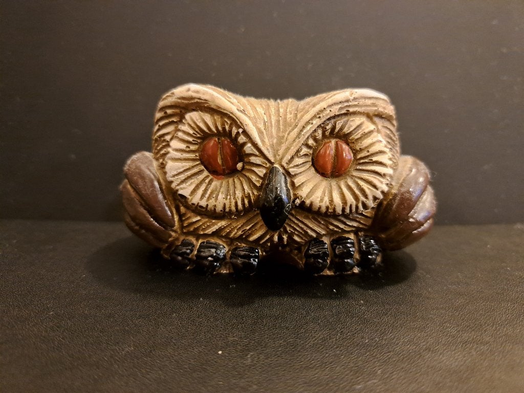 Uil beeldje - Decoratief en charmant, Ophalen of Verzenden, Gebruikt, Dier