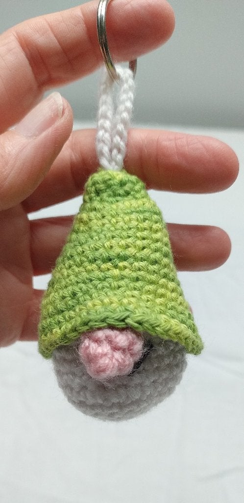 ✨Handgemaakte gnome of kabouter sleutelhanger tashanger, Verzamelen, Sleutelhangers, Ophalen of Verzenden, Nieuw, Knuffel of Figuurtje