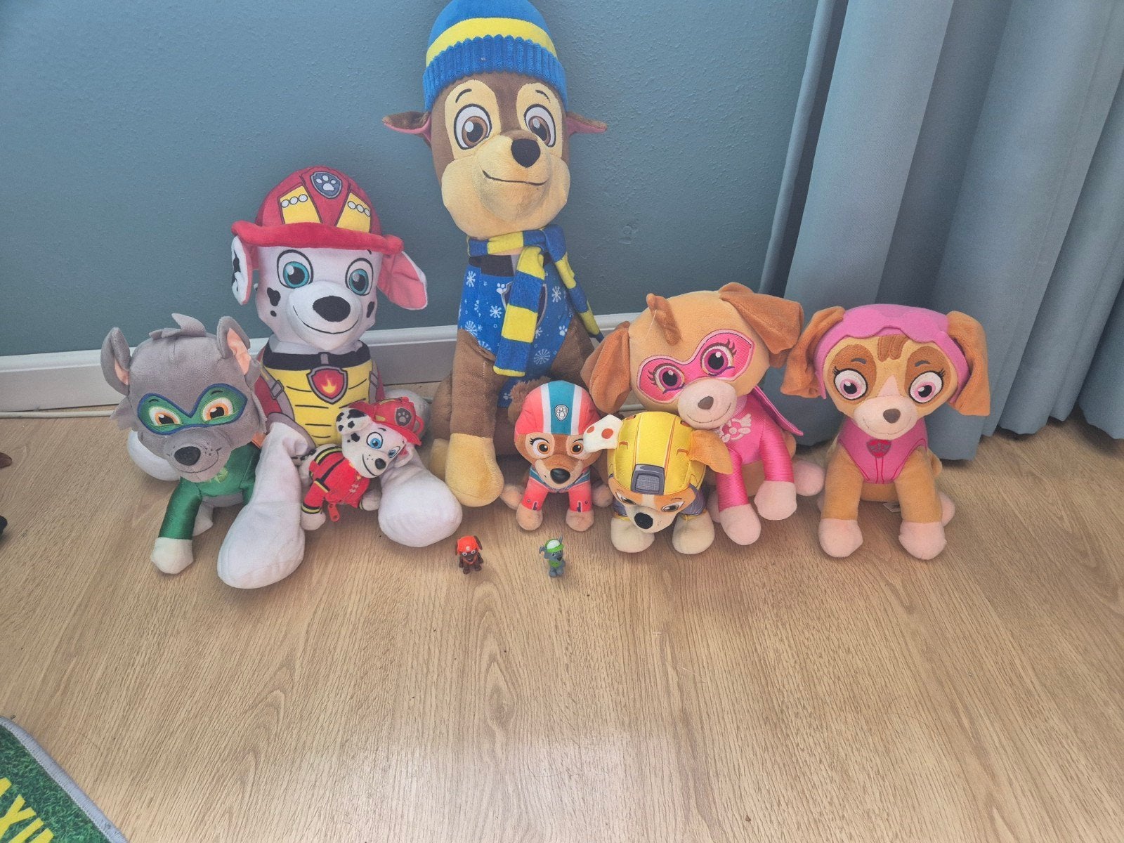 Paw Patrol verzameling knuffels en figuren, Ophalen, Gebruikt, Hond, Middelgroot (20 tot 80 cm)