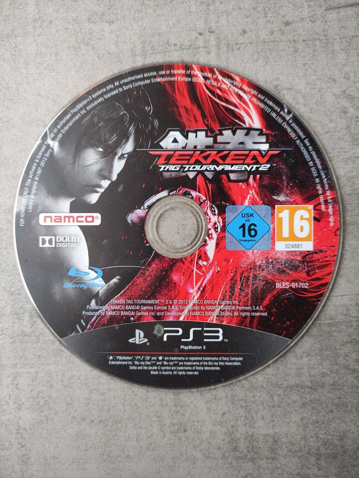 Tekken tag tournament 2 losse disc, Spelcomputers en Games, Vechten, 2 spelers, Ophalen of Verzenden, Zo goed als nieuw