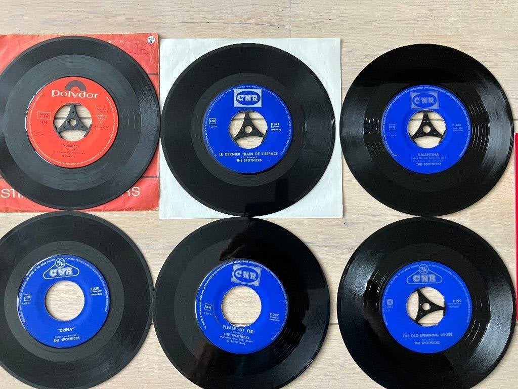 7 singles van The Spotnicks, Gebruikt, 7 inch, Ophalen of Verzenden, Pop