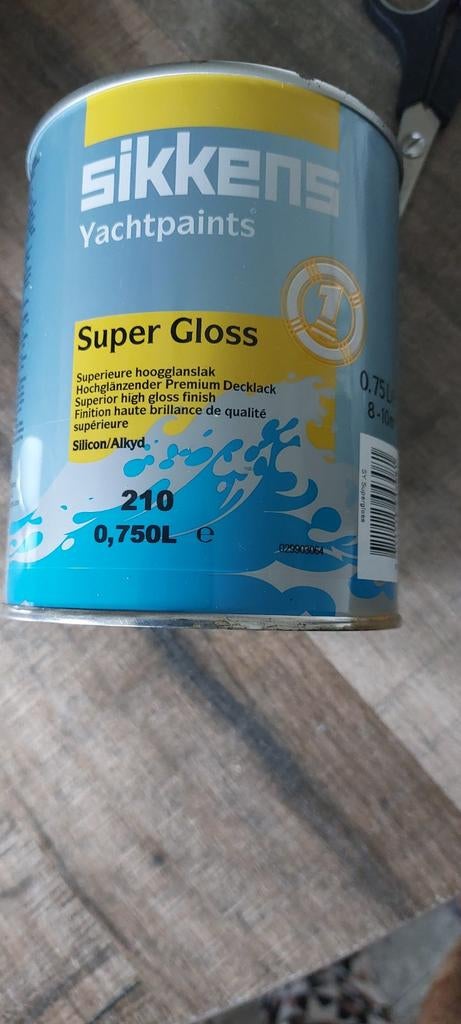 Sikkens Super Gloss Jachtverf - 3x 0,75L, Ophalen of Verzenden