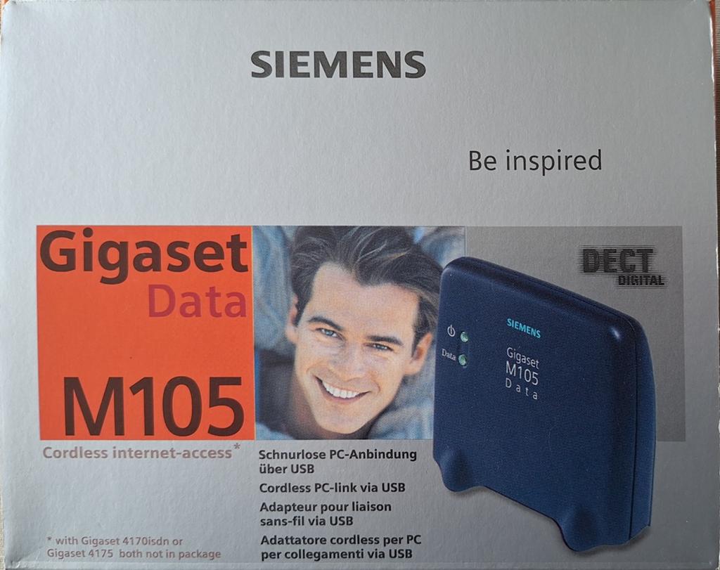 Siemens Gigaset data M105, NIEUW, Computers en Software, Routers en Modems, Nieuw, Ophalen of Verzenden