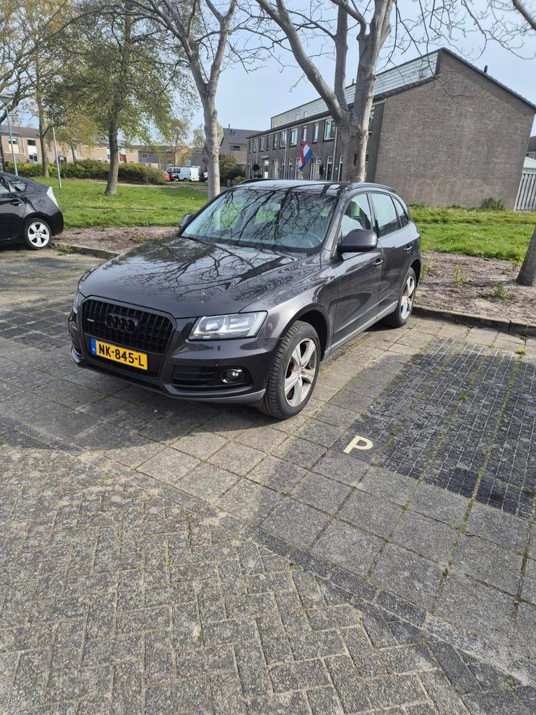 Audi Q5 2.0 Tfsi 165KW Quattro 2014 Grijs, Auto's, 13 km/l, Beige, 4 cilinders, Handgeschakeld
