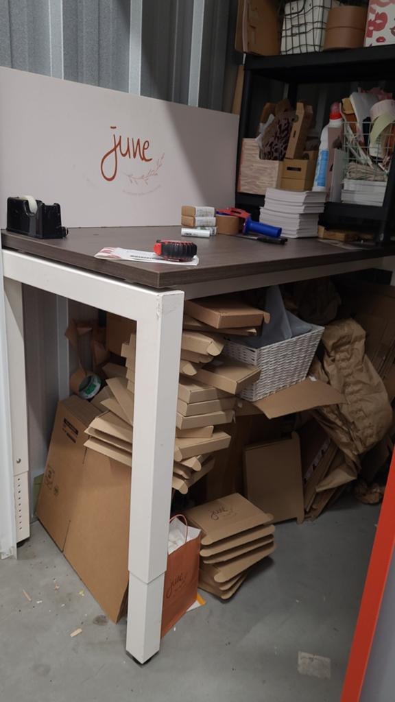 Inpaktafel, in hoogte verstelbare tafel, Ophalen of Verzenden, Minder dan 130 cm