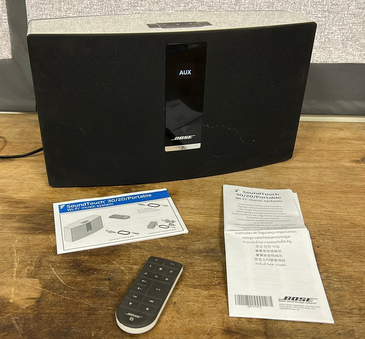 Bose SoundTouch 30 portable wi-fi music system., Ophalen of Verzenden, Minder dan 60 watt, Bose