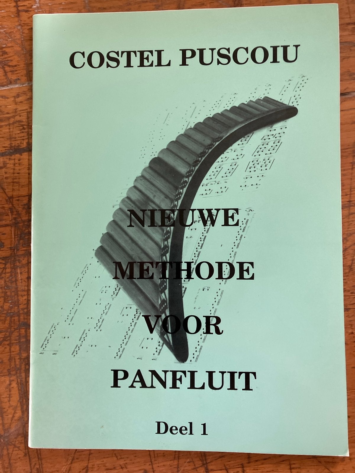 Nieuwe Methode voor Panfluit - Deel 1 (Costel Puscoiu), Overige genres, Les of Cursus, Zo goed als nieuw, Overige instrumenten