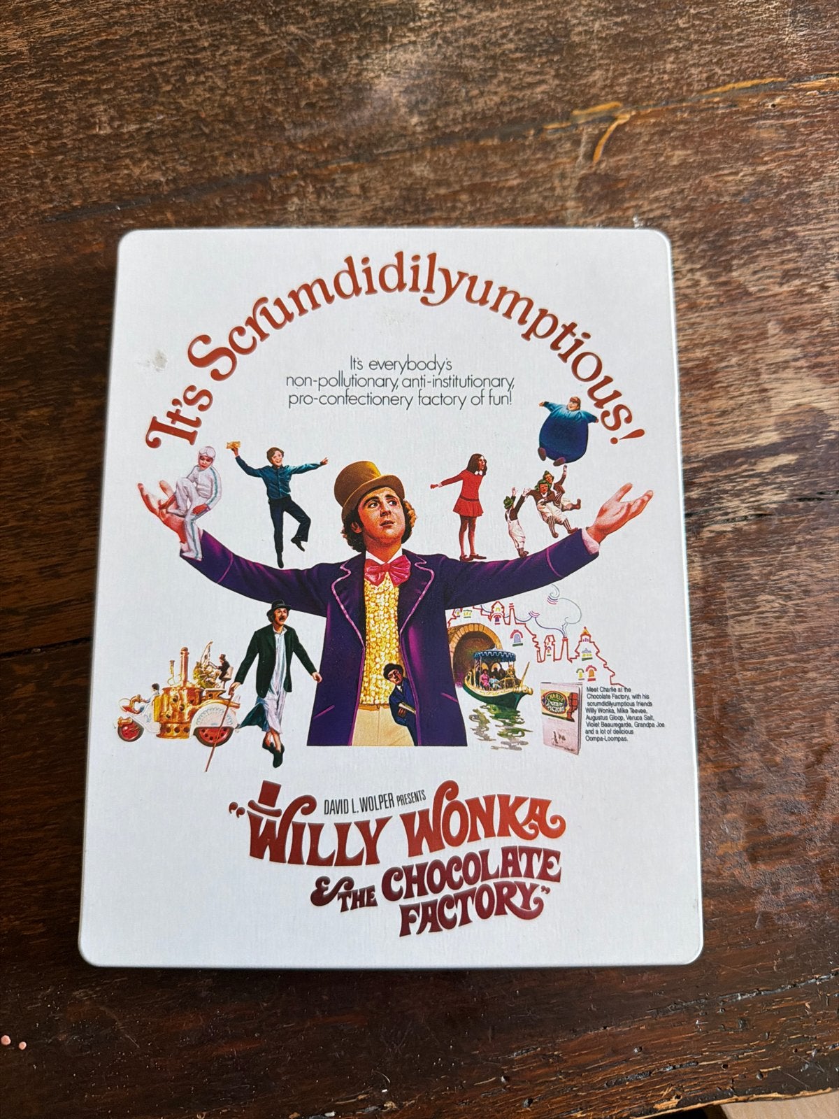Wonka Steelbook UHD Blu-ray 4K, Cd's en Dvd's, Engels, Nederlands, Ophalen of Verzenden, Zo goed als nieuw