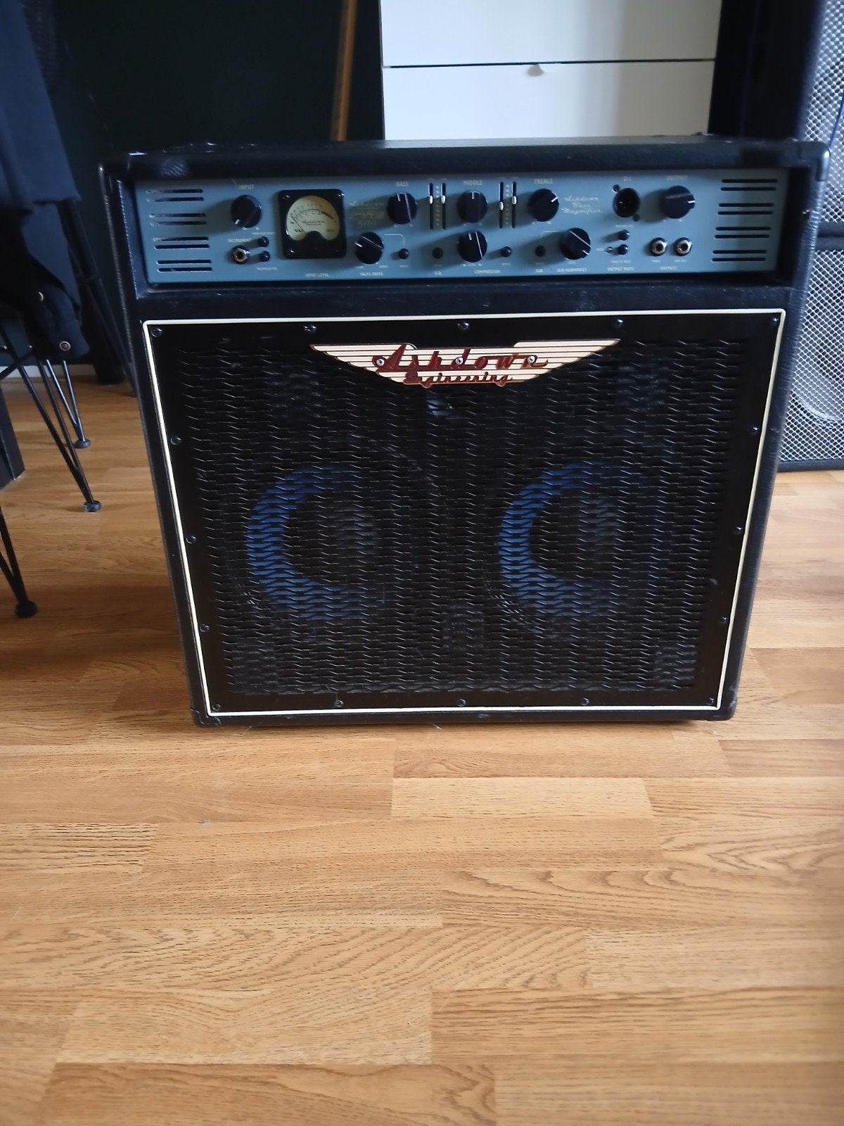 Ashdown ABM500-C210T evo 3 bascombo - Zo goed als nieuw, Ophalen, Zo goed als nieuw, Basgitaar, 100 watt of meer