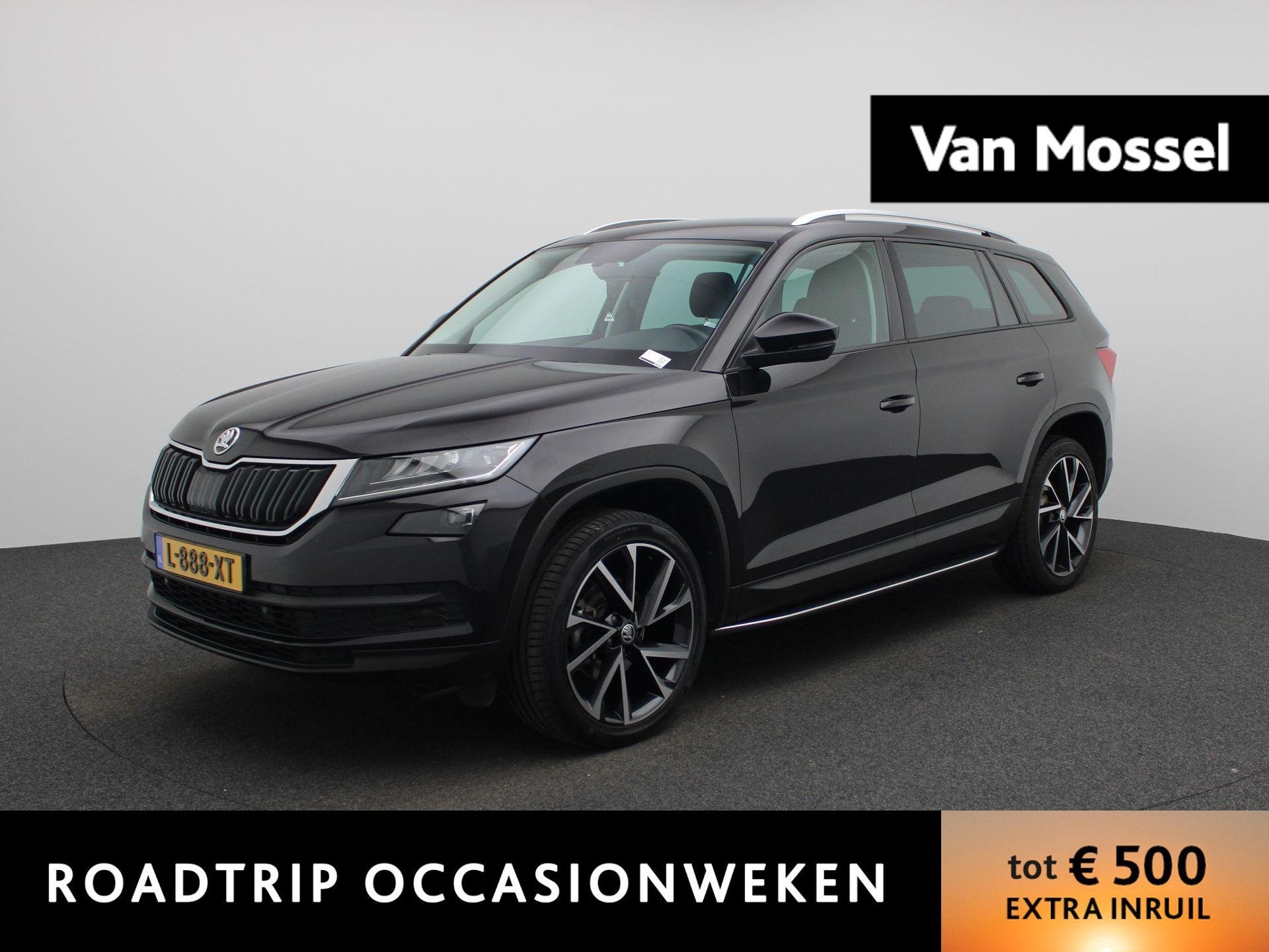 Skoda Kodiaq 1.5 TSI Business Edition | NAVIGATIE | CANTON A, Auto's, 12 maanden, 4 cilinders, Zwart, Origineel Nederlands