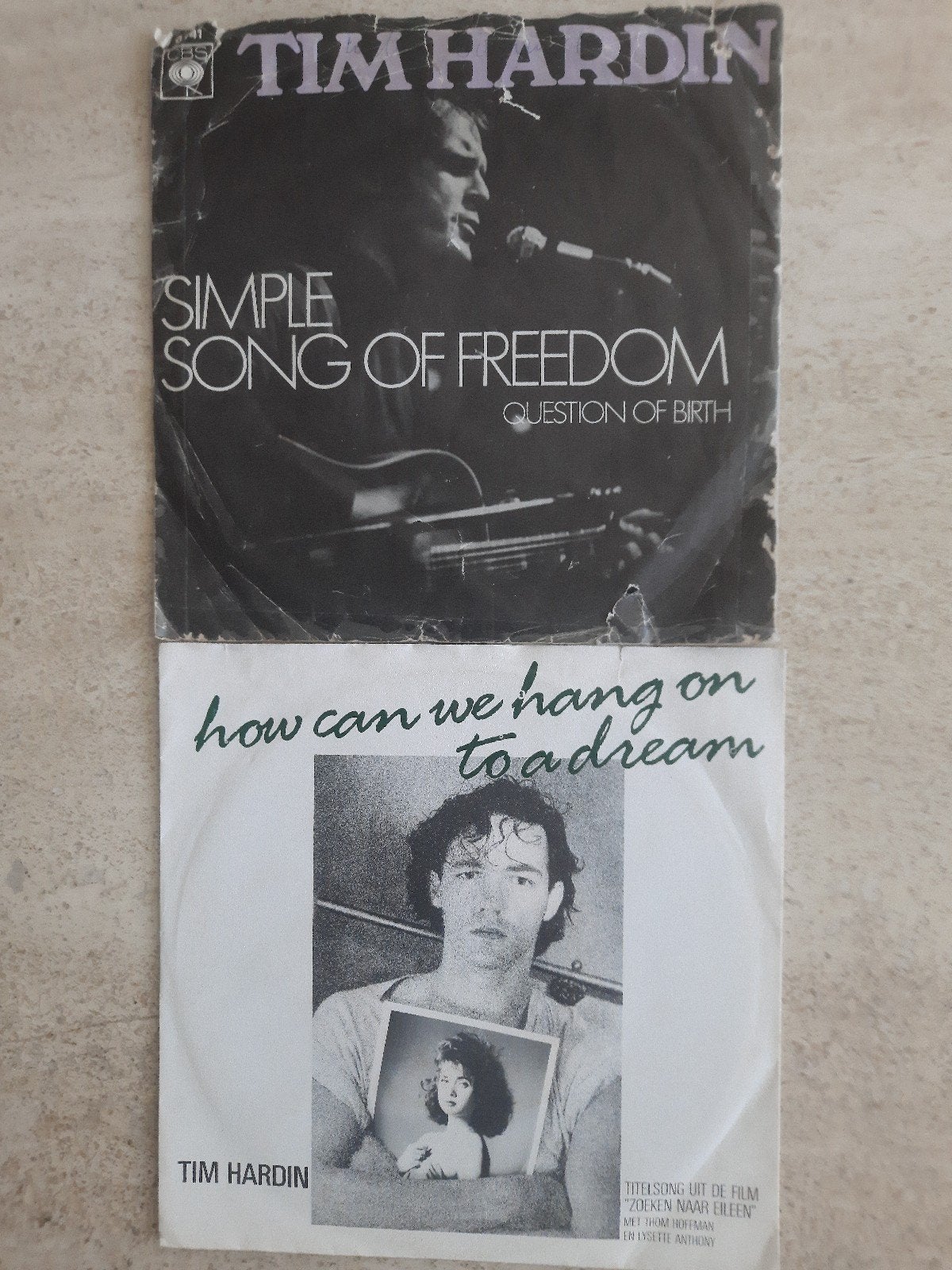 2x vinyl singels van Tim Hardin, Ophalen of Verzenden, Zo goed als nieuw, Pop