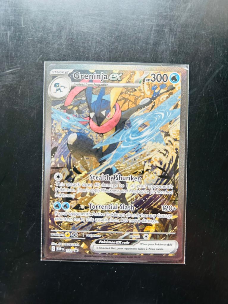 Greninja EX, Ophalen of Verzenden, Zo goed als nieuw