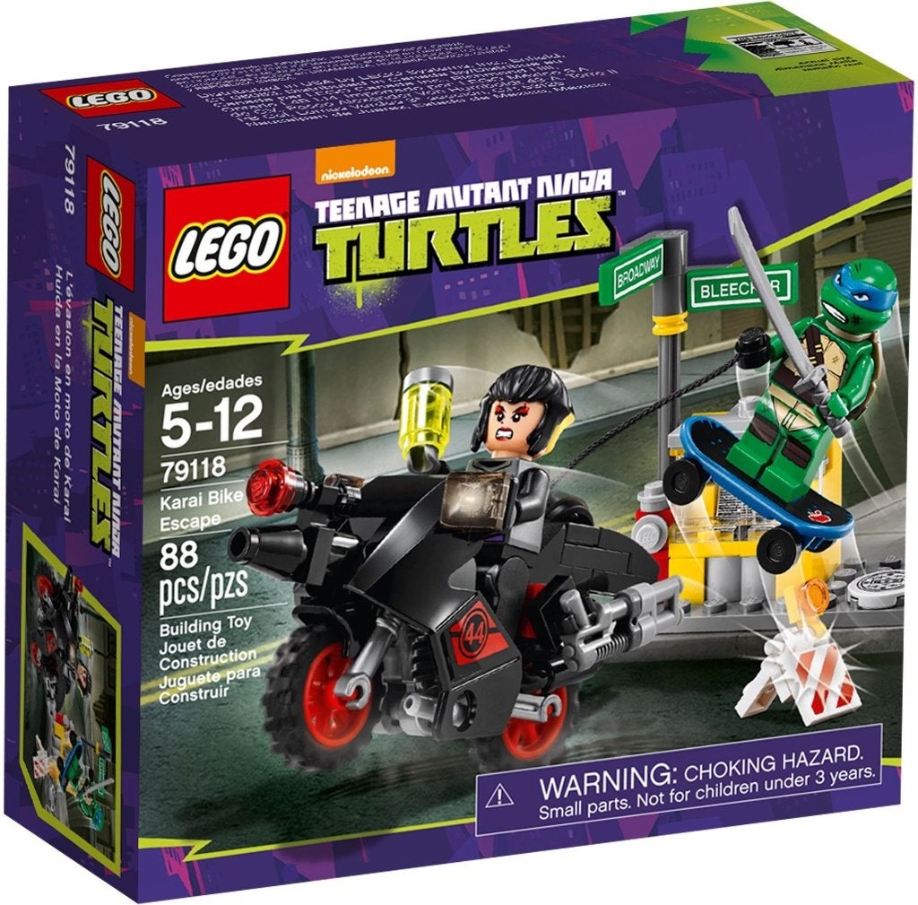 79118 - Teenage Mutant Ninja Turtles: Karai Bike Escape, Hello@support.lego.com, Lego, Nieuw, Ophalen of Verzenden
