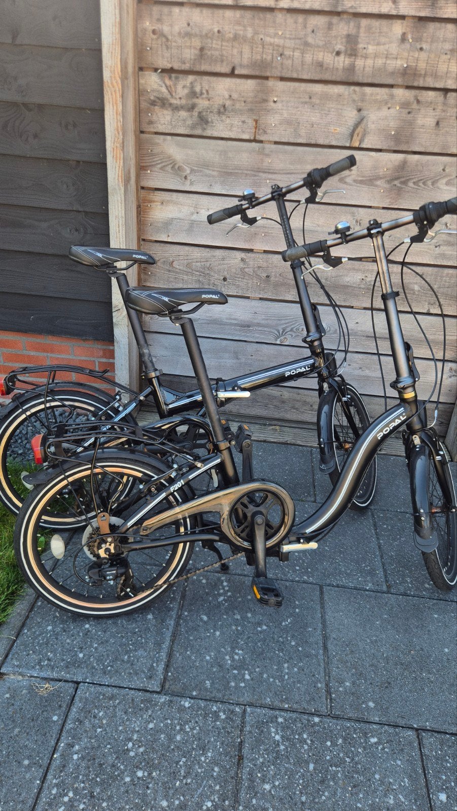 Popal vouwfietsen, 20 inch of meer, Velgrem, Versnellingen, Zo goed als nieuw