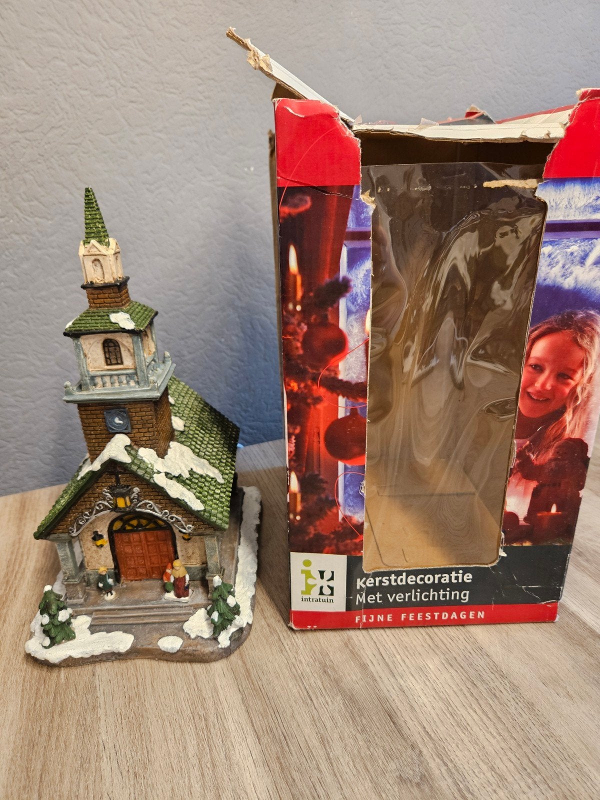 Kerk - kerst dorp, Ophalen of Verzenden, Zo goed als nieuw
