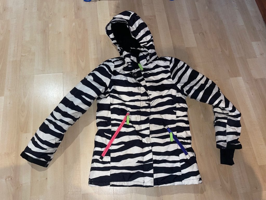 Molo zebra skijas 152 ski winter jas winterjas, Gebruikt, Jas, Molo, Verzenden