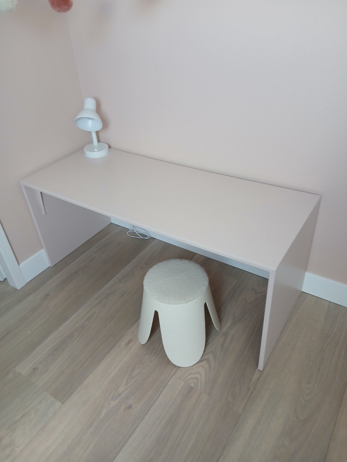 Speeltafel met krukje - Zacht roze, Ophalen, Gebruikt, Tafel(s)