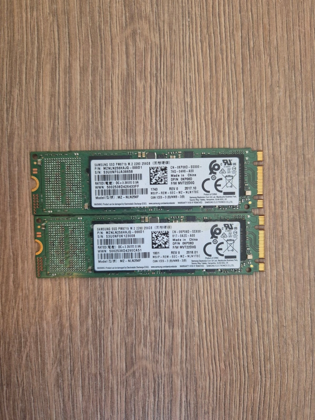 samsung ssd 256 gb m2 sata prijs per stuk, Computers en Software, Intern, Gebruikt, Ophalen of Verzenden, Samsung