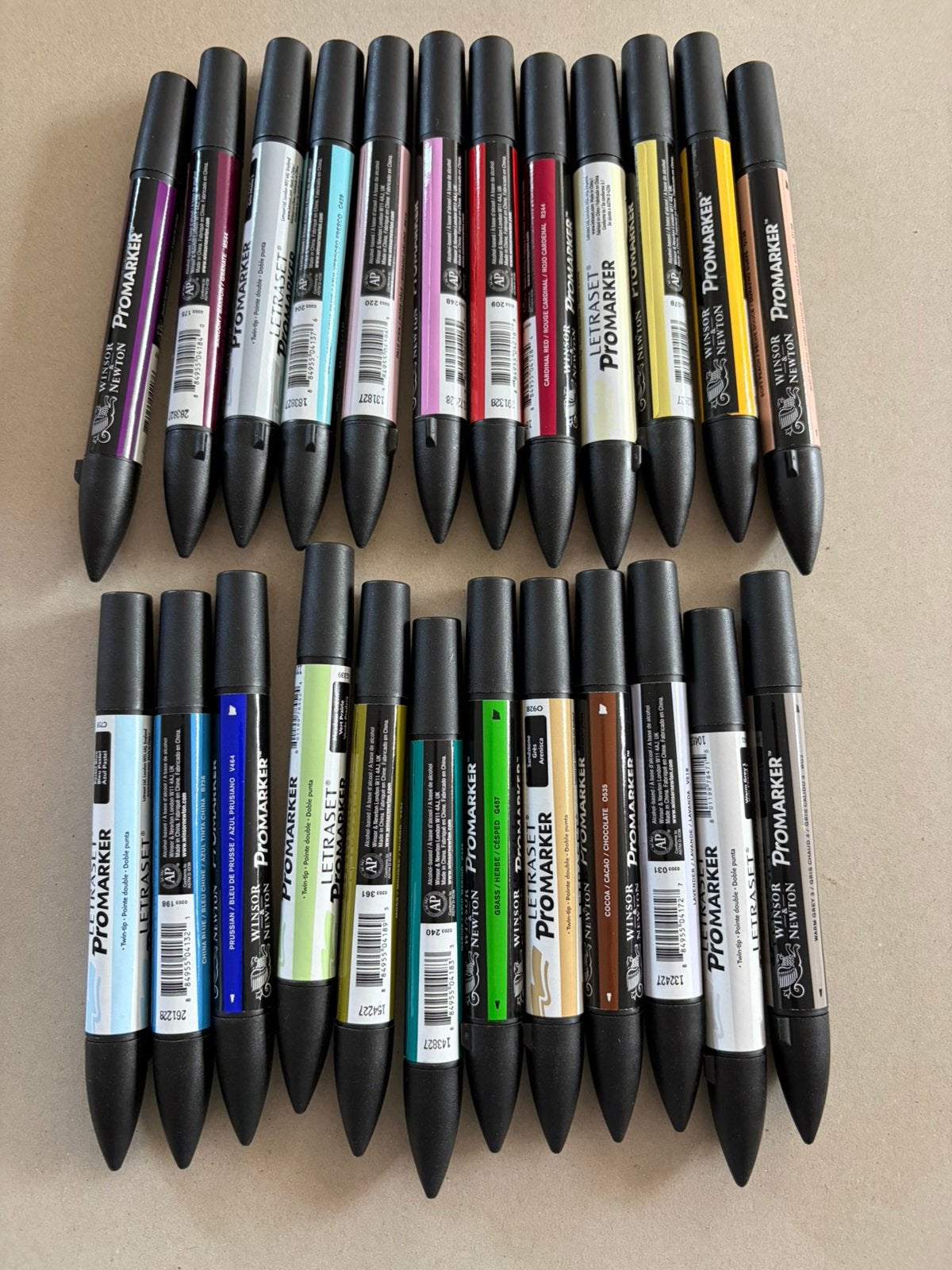 Winsor en newton promarkers 24 stuks, Ophalen of Verzenden, Zo goed als nieuw