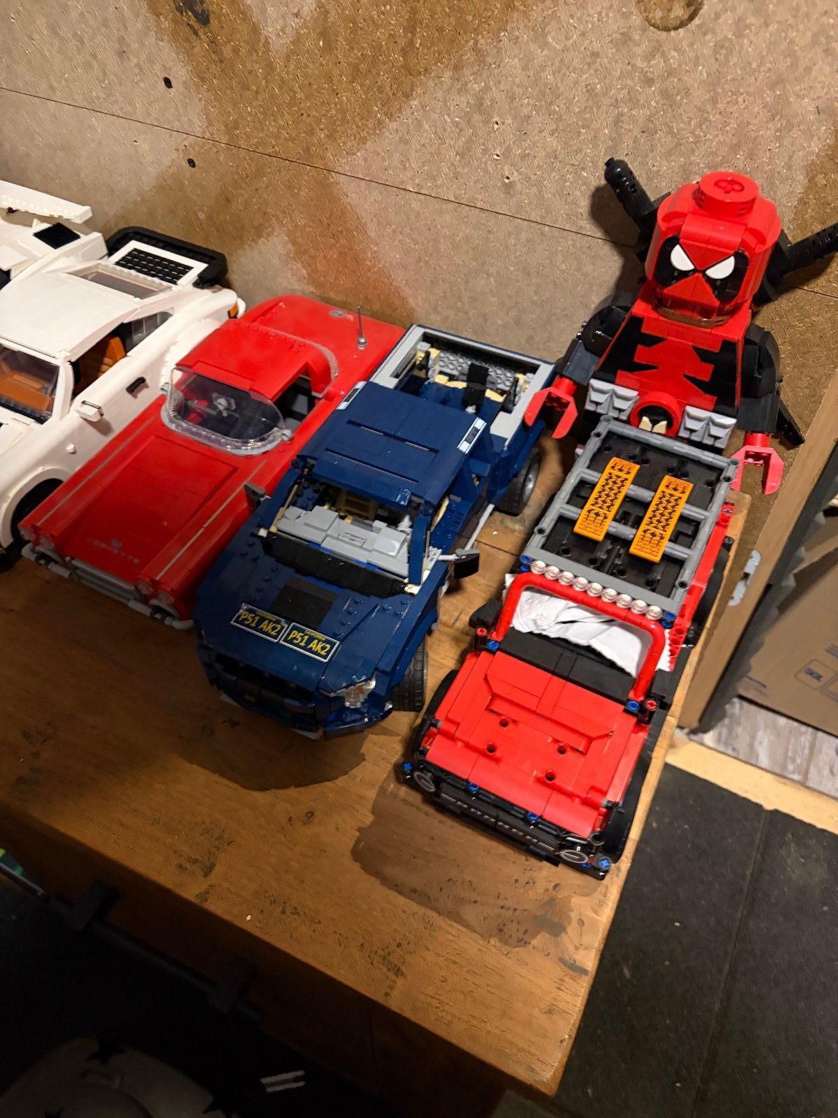 Uitgebreide LEGO collectie: Mario, hoofden, auto's en Deadpo, Ophalen of Verzenden, Gebruikt, Overige merken