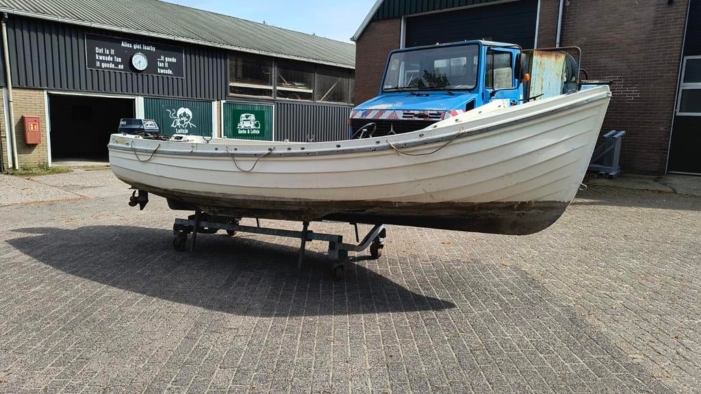 Orkney Longliner Yamaha 9,9pk 4 stroke, Watersport en Boten, Vis- en Consoleboten, Ophalen, Gebruikt, Tot 10 pk, .