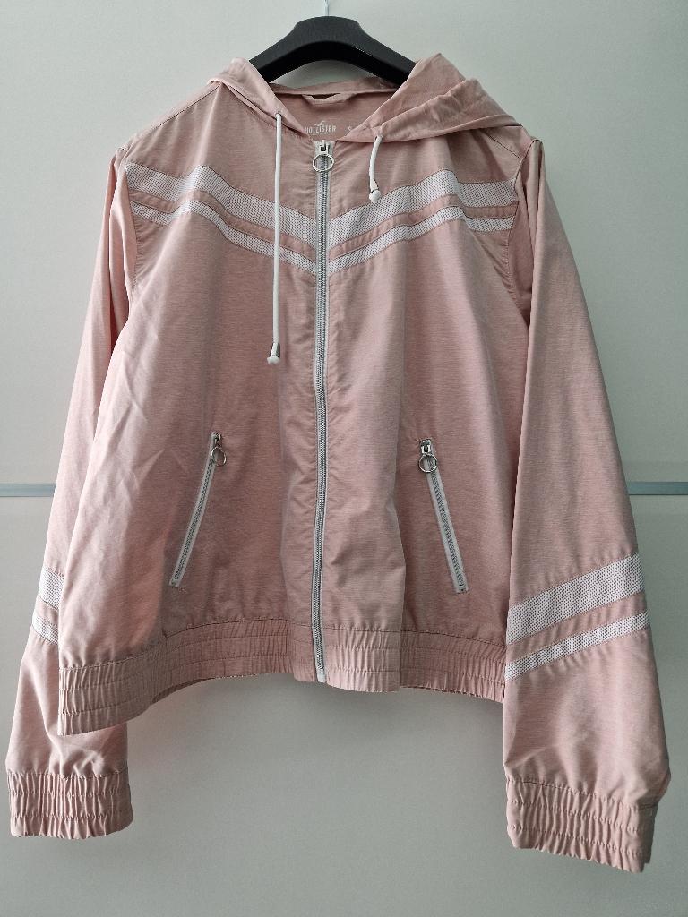 Roze zomerjas Hollister, Kleding | Dames, Jassen | Zomer, Maat 46/48 (XL) of groter, Ophalen of Verzenden, Zo goed als nieuw, Roze