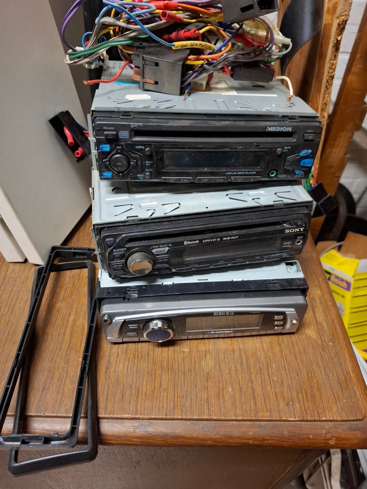 3x autoradio, Auto diversen, Ophalen of Verzenden