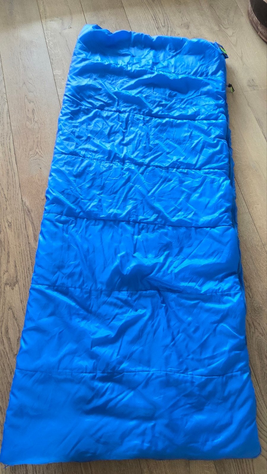 Lowland Pulsar Kids+Liner Slaapzak - Blauw, Caravans en Kamperen, Slaapzakken, Ophalen of Verzenden, Gebruikt