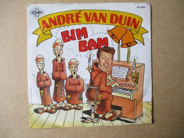 s0128 andre van duin - bim bam, Ophalen, Gebruikt, 7 inch, Overige genres