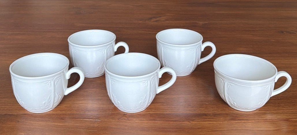 5 Villeroy & Boch Cortina kopjes, Villeroy & Boch, Ophalen of Verzenden, Zo goed als nieuw, Overige stijlen