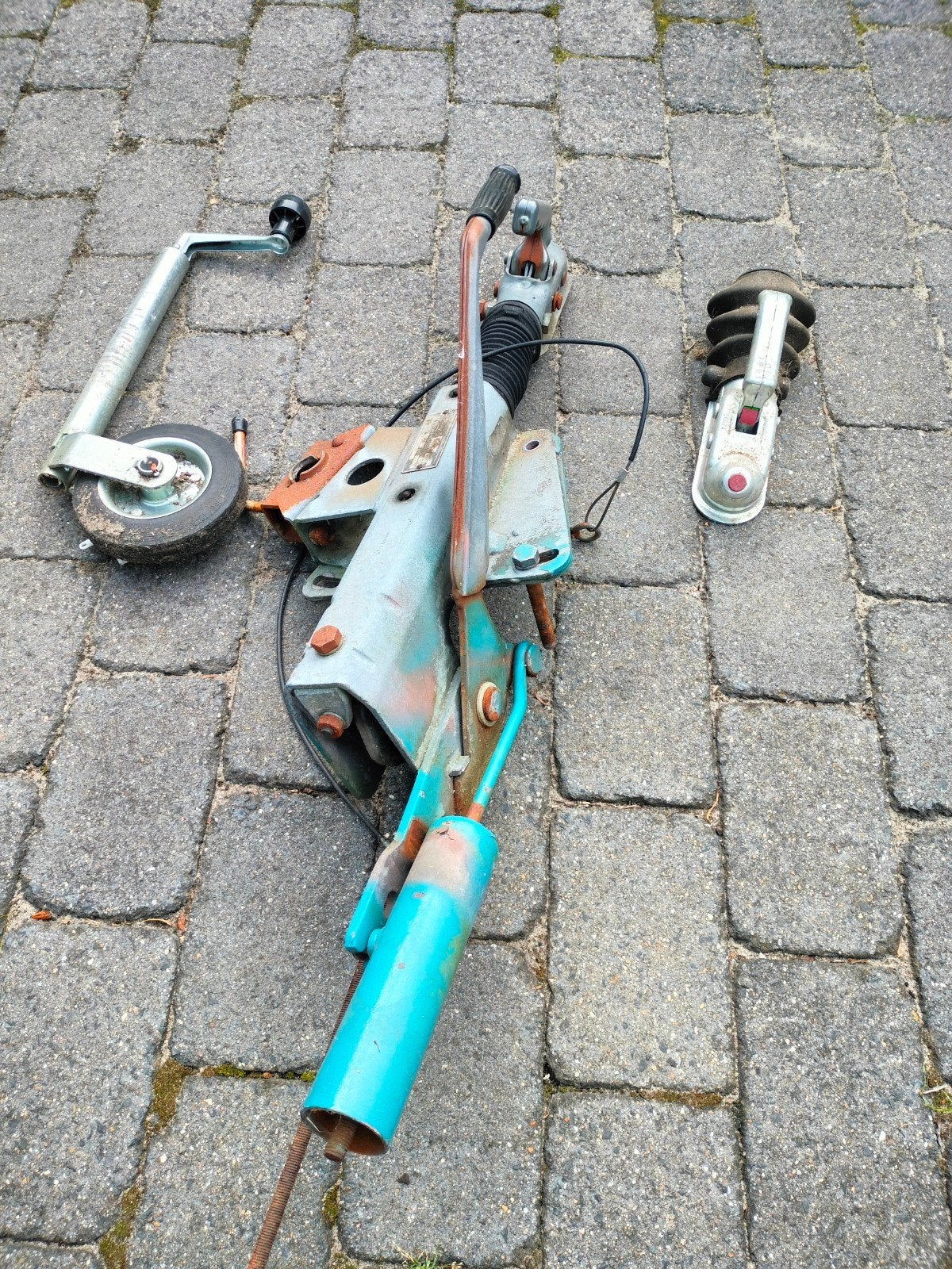 aanhanger koppeling met oplooprem, Auto diversen, Ophalen, Gebruikt