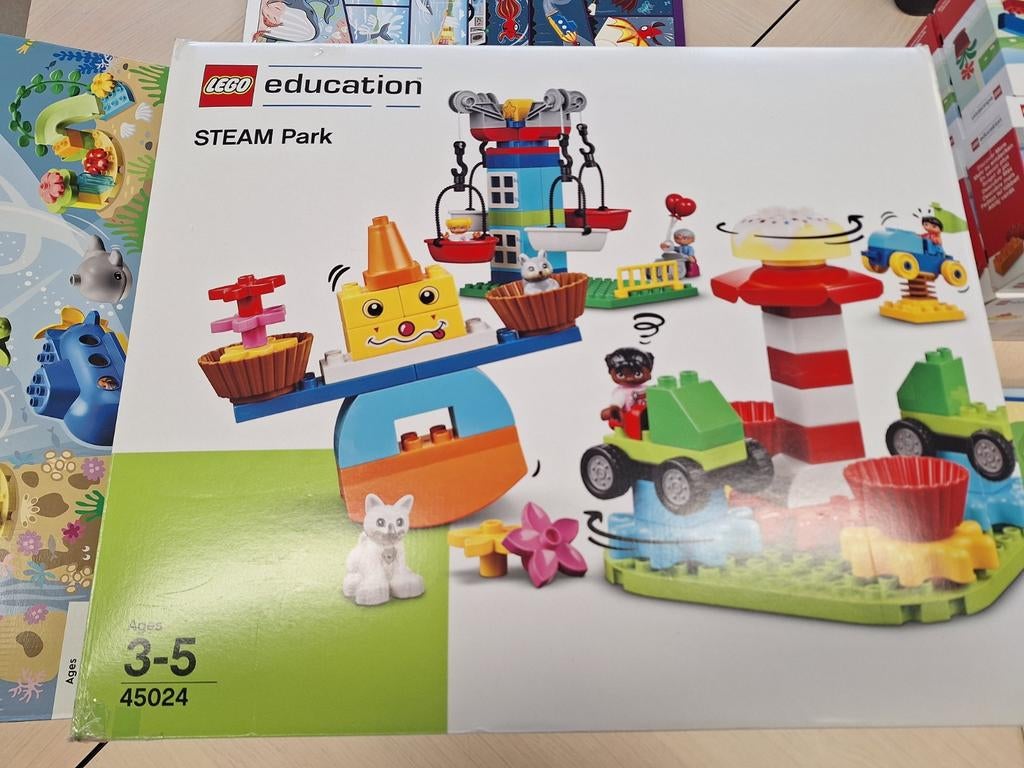 Steam thema Duplo education 45828 en 45024, Albert Heijn, Ophalen of Verzenden