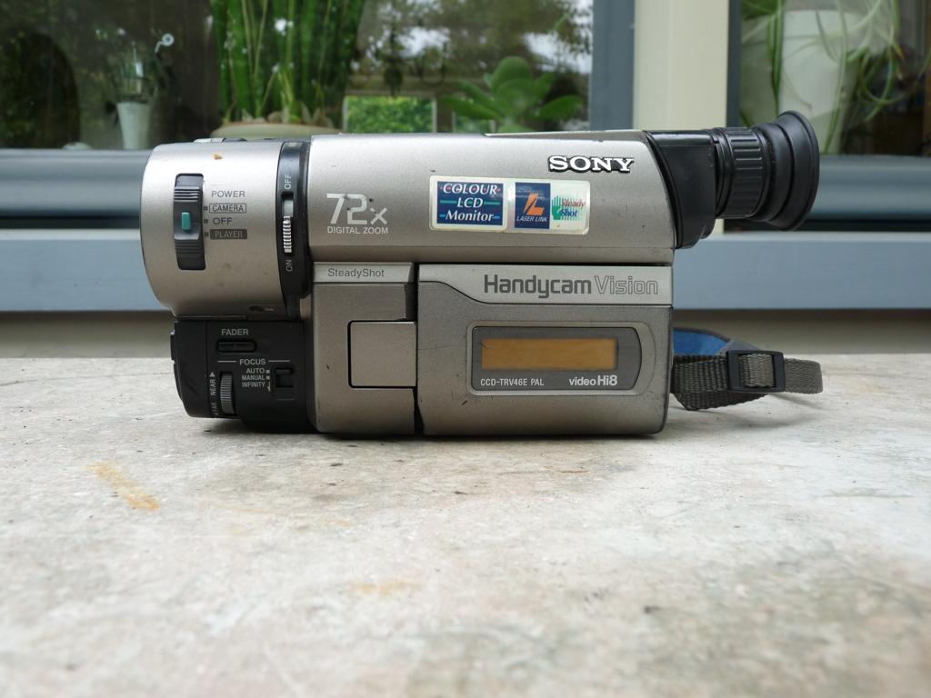 Zelf digitaliseren ? Sony Video8 en Hi8 TBC DNR, Ophalen, Hi 8, Camera