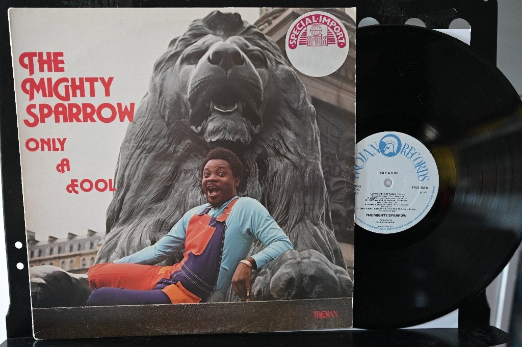 LP  1978 the Mighty Sparrow    Only a fool, LP, Pop, Ophalen of Verzenden, Zo goed als nieuw