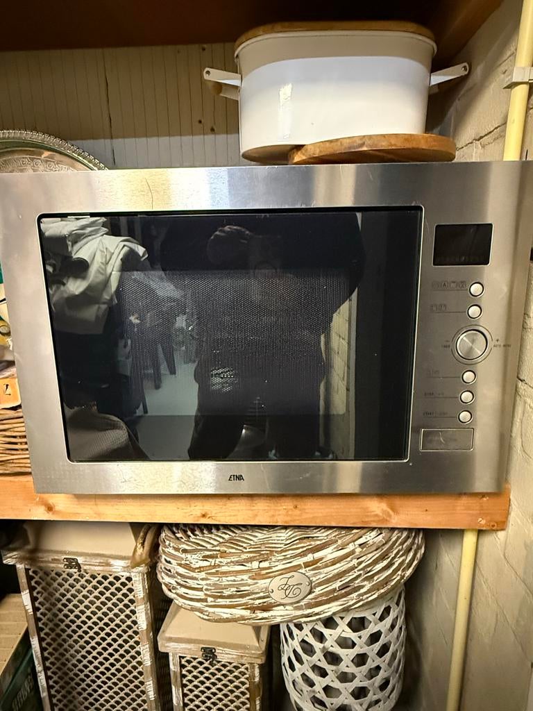 Etna combimagnetron, nette staat!, Witgoed en Apparatuur, Magnetrons, Ophalen, Combimagnetron, Gebruikt, Grill