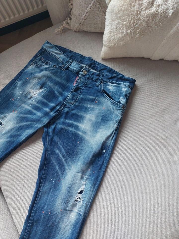Dsquared jeans mt.48, Kleding | Heren, Dsquared2, Blauw, W32 (confectie 46) of kleiner, Ophalen of Verzenden