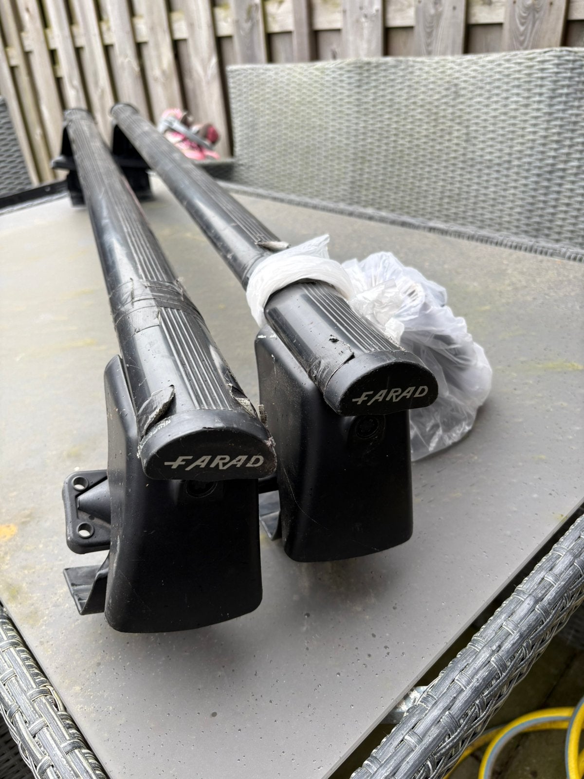 Farad complete dakdragerset – Aluminium – Incl. montagekit, Auto diversen, Dakdragers, Ophalen, Zo goed als nieuw