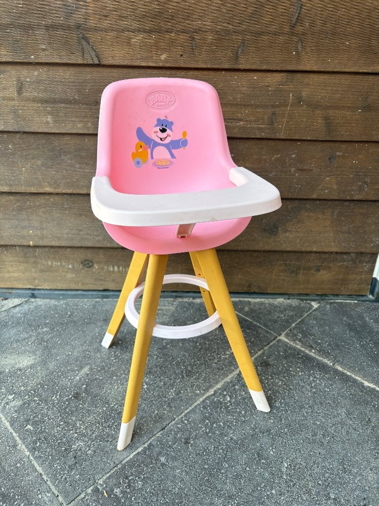 Babyborn stoeltje, Ophalen, Zo goed als nieuw, Babypop