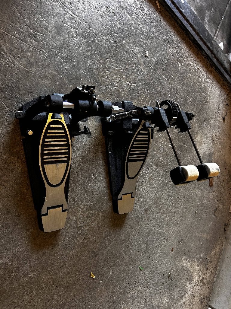 Double pedal Millenium, Ophalen, Zo goed als nieuw, Overige merken