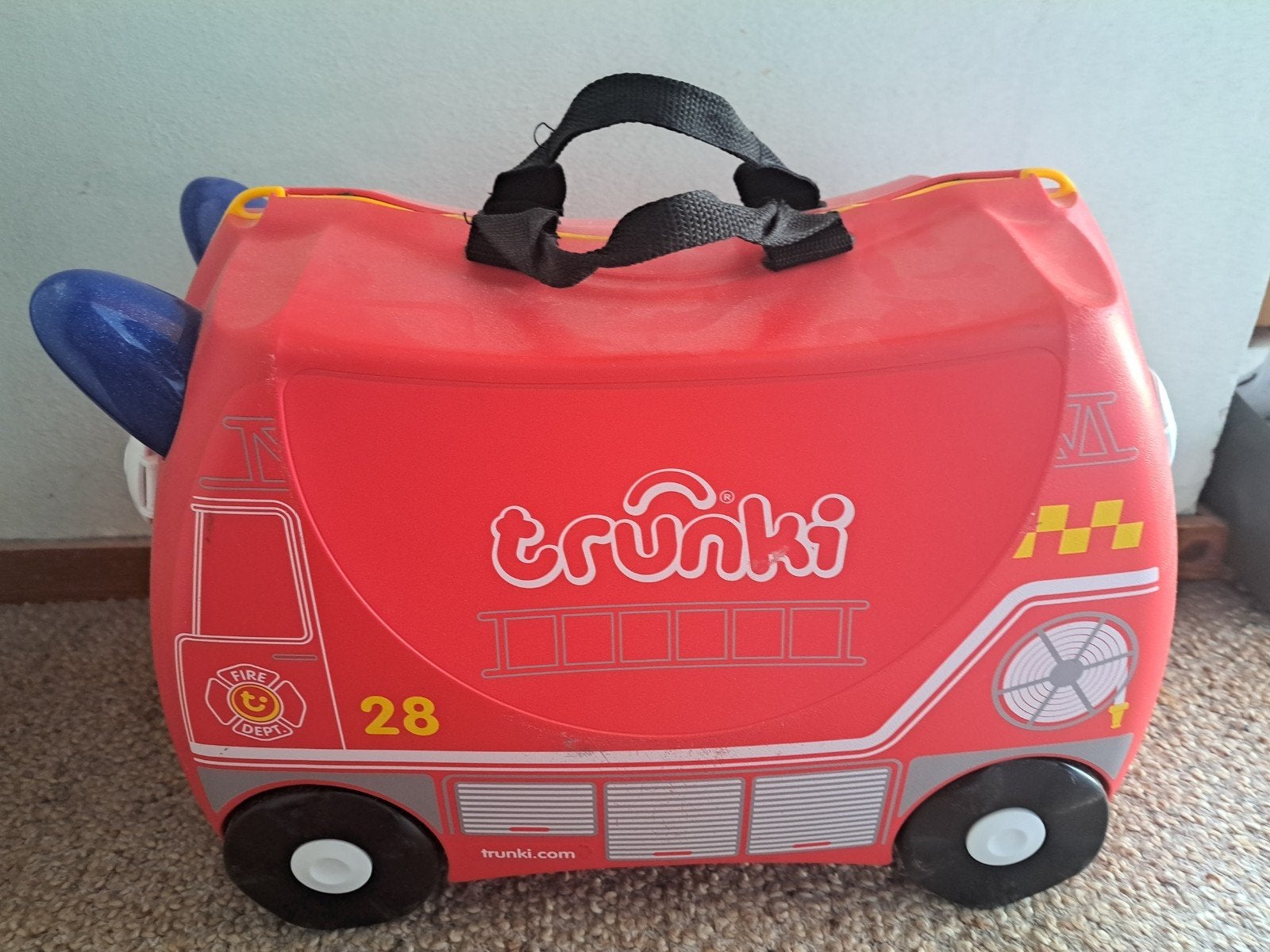 Trunki brandweer koffer voor kinderen, Ophalen of Verzenden, Gebruikt